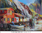 I Call It Magic, Quidi-Vidi 4, Oil on Canvas